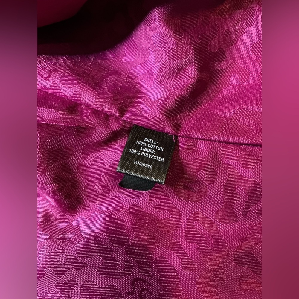 Express Women's Purple Double-Breasted Coat size S - Picture 12 of 12